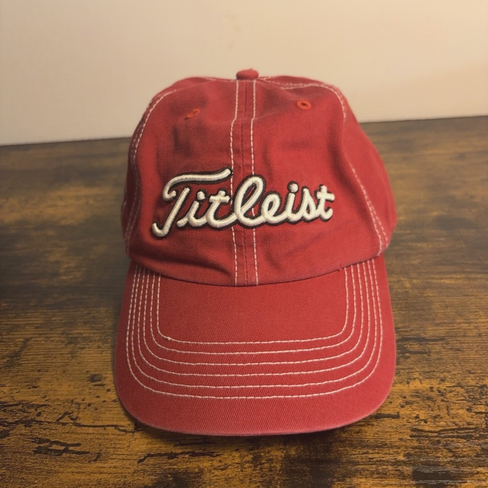 Titleist Houston Astros‎ Baseball Cap Adult Red OFSA Adjustable Official MLB